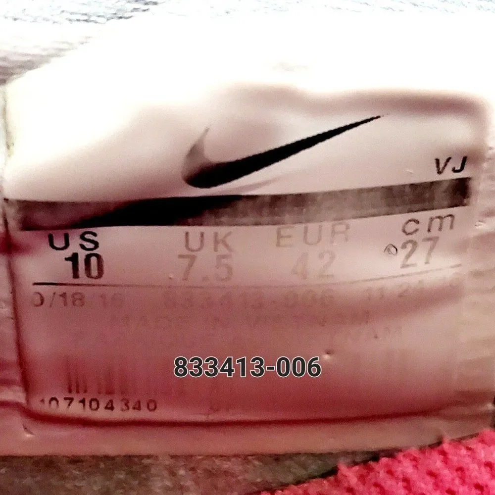Nike Free TR7 Training Athletic Sneakers Gray/Pink 833413-006 Women's Size‎ 10